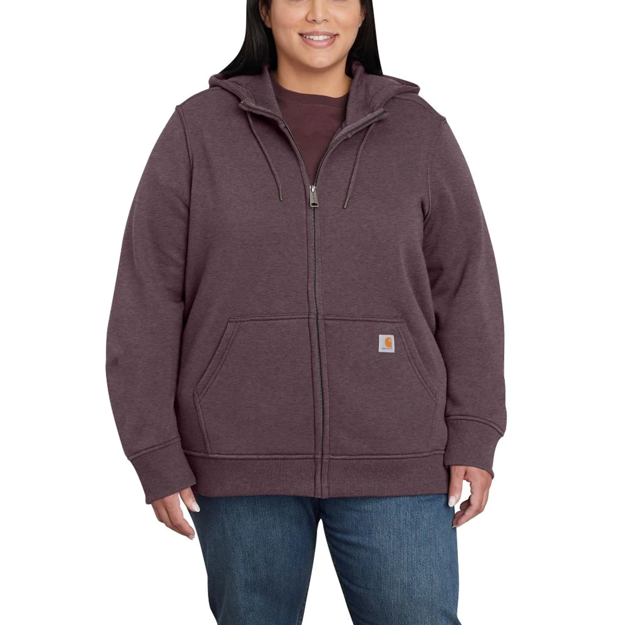 Women's carhartt zip up hoodie Clearance